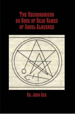 Book cover for The Necronomicon or Book of Dead Names of Abdul Alhazred