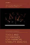 Book cover for Tools and Techniques for Financial Stability Analysis