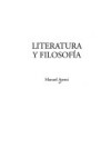 Book cover for Literatura y Filosofia