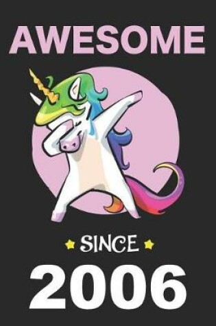 Cover of Dabbing Unicorn Awesome Since 2006