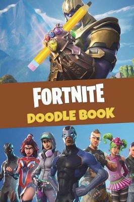 Book cover for Fortnite Doodle Book