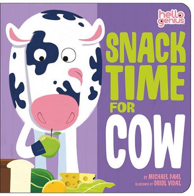 Book cover for Hello Genius Snack Time for Cow