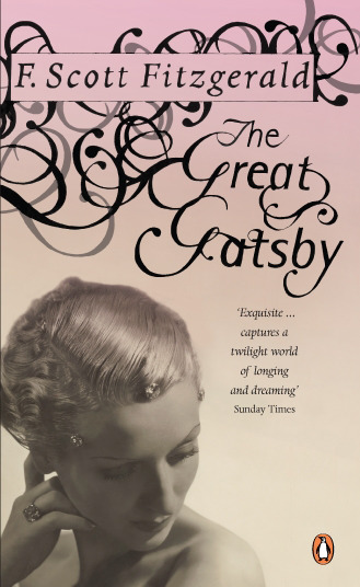 Book cover for The Great Gatsby