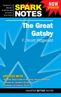 Book cover for The "Great Gatsby"