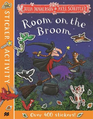 Book cover for Room on the Broom Sticker Book