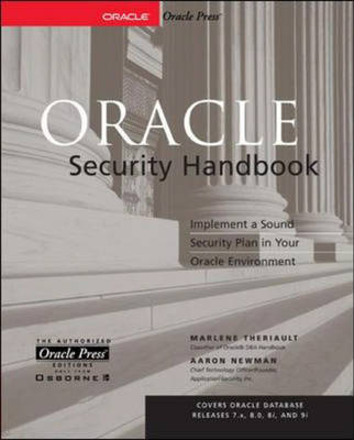 Cover of Oracle Security Handbook