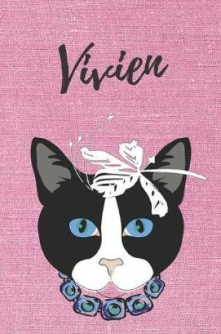 Cover of Vivien Notizbuch-Katzen / Malbuch / Tagebuch
