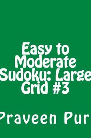 Cover of Easy to Moderate Sudoku