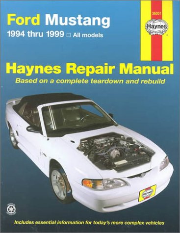 Book cover for Ford Mustang (1994-1999) Automotive Repair Manual