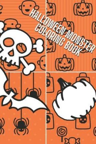 Cover of Halloween Monster Coloring Book