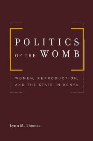 Cover of Politics of the Womb
