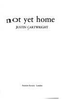 Book cover for Not Yet Home