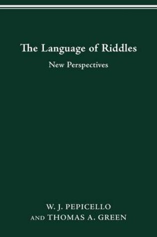 Cover of The Language of Riddles