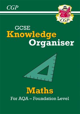 Book cover for GCSE Maths AQA Knowledge Organiser - Foundation