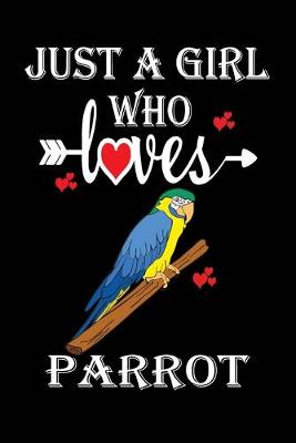 Book cover for Just a Girl Who Loves Parrot