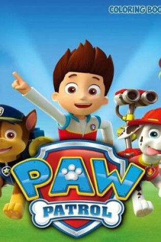 Cover of Paw Patrol Coloring Book