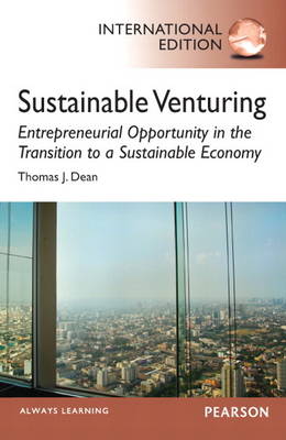 Book cover for Sustainable Venturing