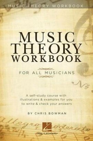 Cover of Music Theory Workbook