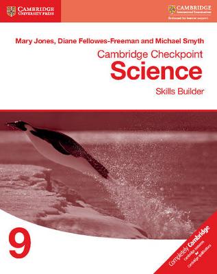 Book cover for Cambridge Checkpoint Science Skills Builder Workbook 9