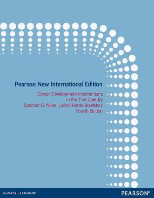 Book cover for Career Development Interventions in the 21st Century Pearson New International Edition, plus MyCounsellingLab without eText