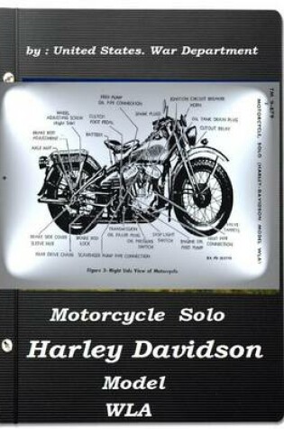 Cover of Motorcycle, Solo (Harley Davidson Model WLA) by United States. War Department