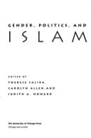 Cover of Gender, Politics, and Islam