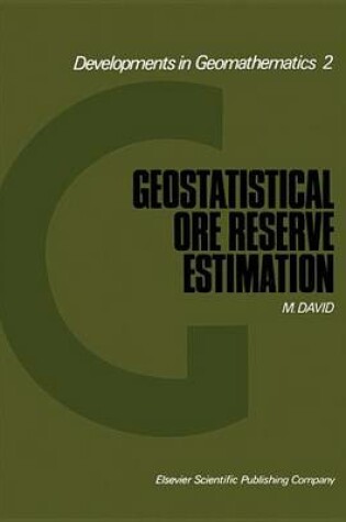 Cover of Geostatistical Ore Reserve Estimation