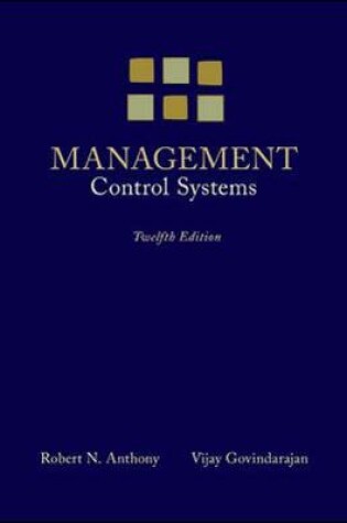 Cover of Management Control Systems