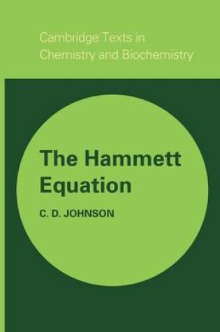 Cover of The Hammett Equation
