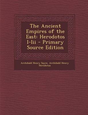 Cover of The Ancient Empires of the East