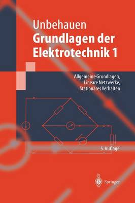 Cover of Grundlagen der Elektrotechnik 1