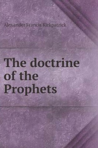 Cover of The doctrine of the Prophets