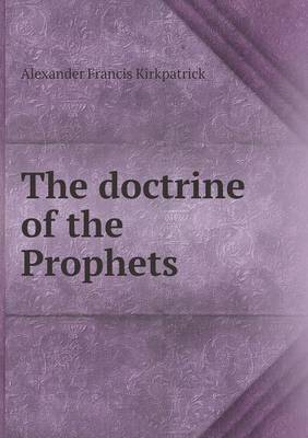 Book cover for The doctrine of the Prophets