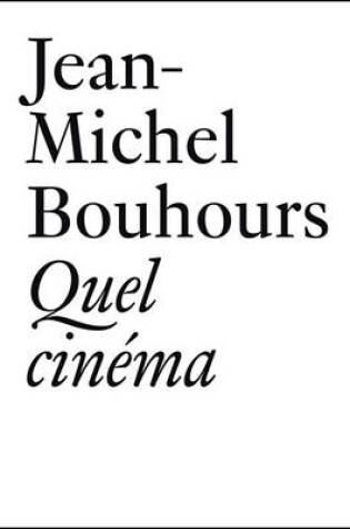 Cover of Jean-Michel Bouhours