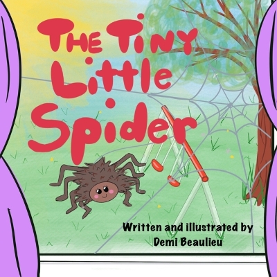 Book cover for The Tiny Little Spider