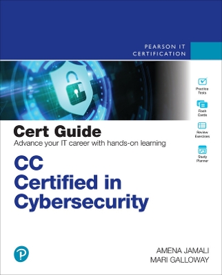 Book cover for CC Certified in Cybersecurity Cert Guide