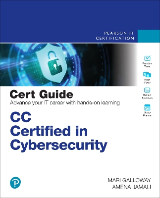 Book cover for CC Certified in Cybersecurity Cert Guide