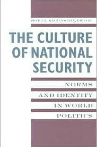 Cover of The Culture of National Security