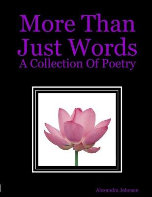 Book cover for More Than Just Words