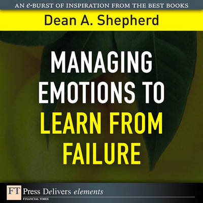 Book cover for Managing Emotions to Learn from Failure