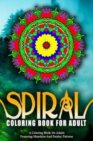 Cover of SPIRAL COLORING BOOKS FOR ADULTS - Vol.16