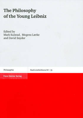 Cover of The Philosophy of the Young Leibniz