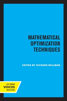 Book cover for Mathematical Optimization Techniques