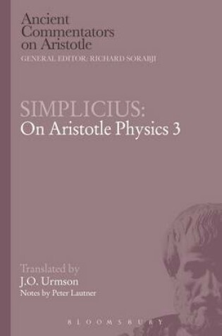 Cover of Simplicius: On Aristotle Physics 5