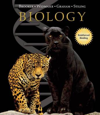 Book cover for Biology by Robert Brooker (Nasta Hardcover Reinforced High School Binding) Student Edition