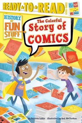 Book cover for The Colorful Story of Comics