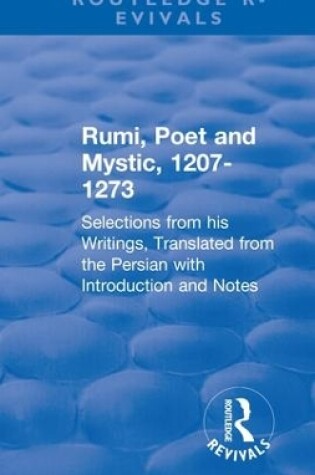 Cover of Revival: Rumi, Poet and Mystic, 1207-1273 (1950)