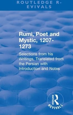 Cover of Revival: Rumi, Poet and Mystic, 1207-1273 (1950)