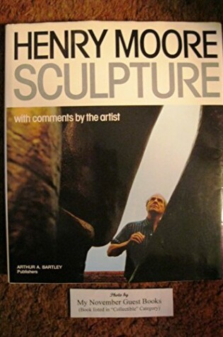 Cover of Henry Moore Sculpture