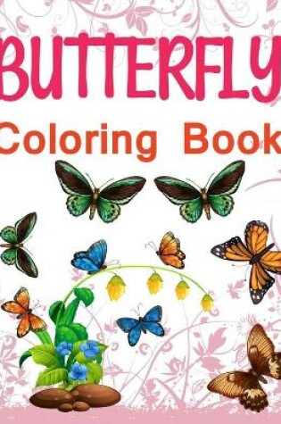 Cover of Butterfly Coloring Book